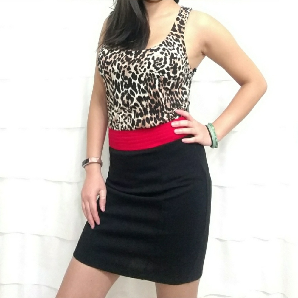 NWT Forever 21 Cheetah Print Dress